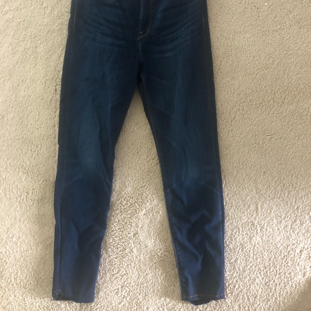 Hudson dark wash skinny jean